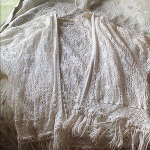 Lace summer cardigan